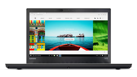 Notebook Lenovo ThinkPad T470 i5 8GB 14” HD Windows 10 Pro (reacondicionado)
