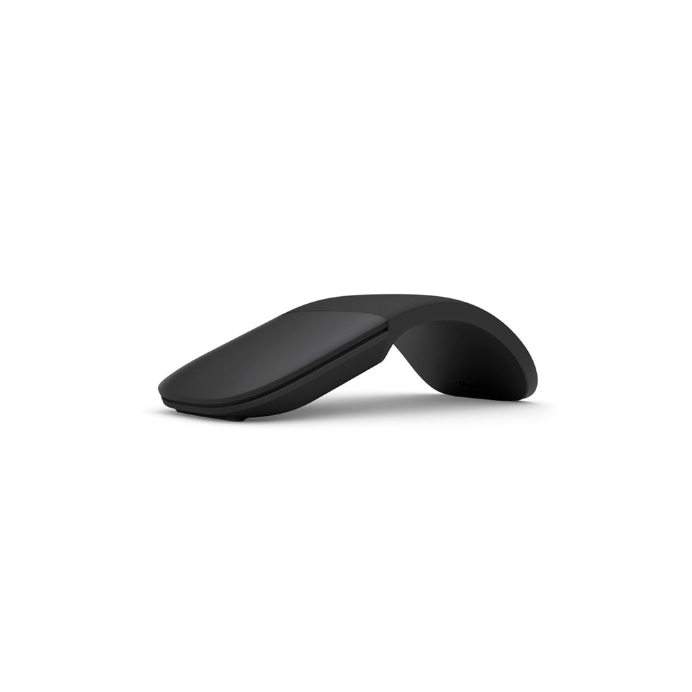 Mouse Inalámbrico Microsoft Arc Diseño Plegable y Ergonómico Conexión Bluetooth Color Negro