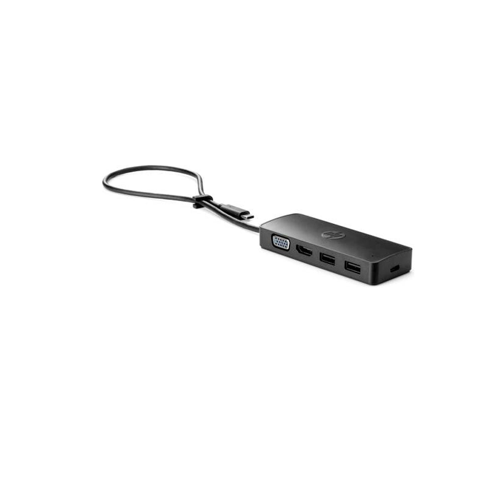 HUB de Viaje HP USB-C G2 HDMI VGA, 2 Puertos USB 3.1 USB-C Expansión de Puertos para Portátiles