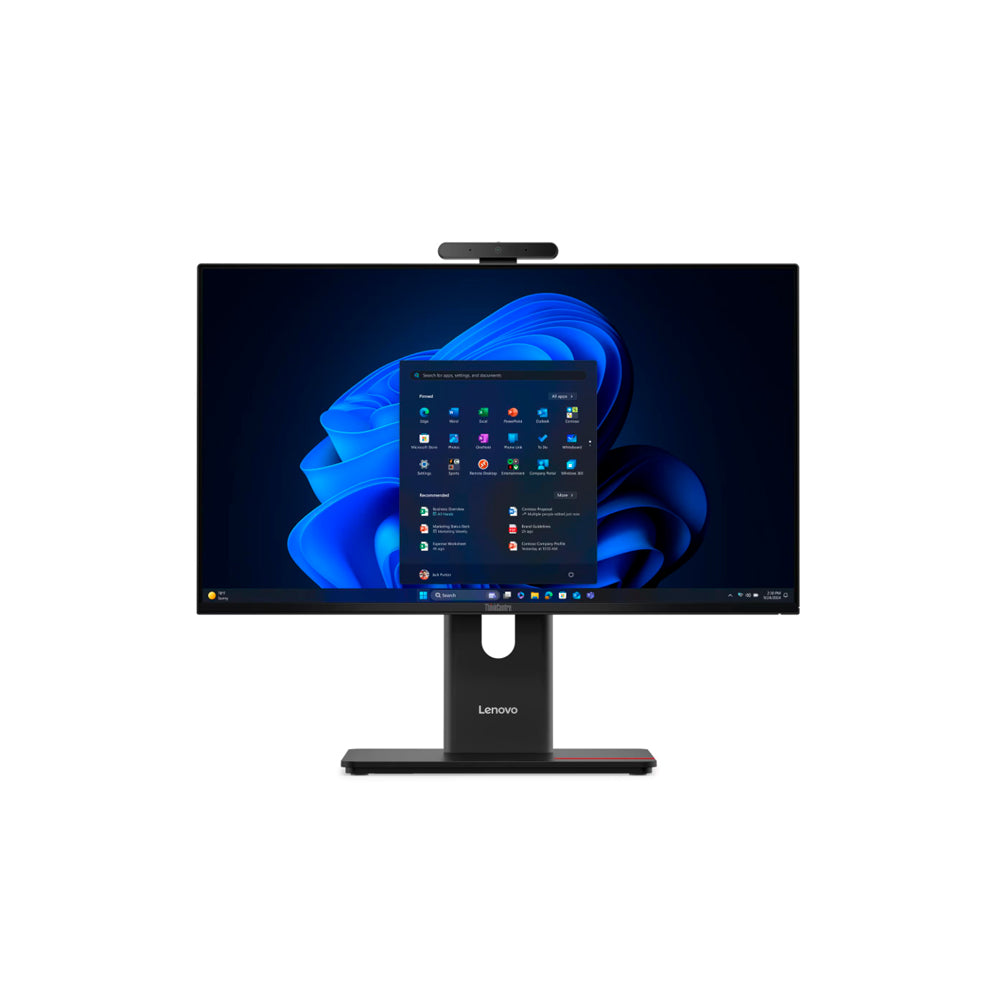 Lenovo ThinkCentre M70a Gen 6 AIO 23.8" FHD Ultra i5-225T 16GB DDR5 5600 1TB SSD HDMI In/Out + DP  USB-C Wi-Fi AX + BT Cámara 5MP 3-en-1 Card Reader W11 Pro