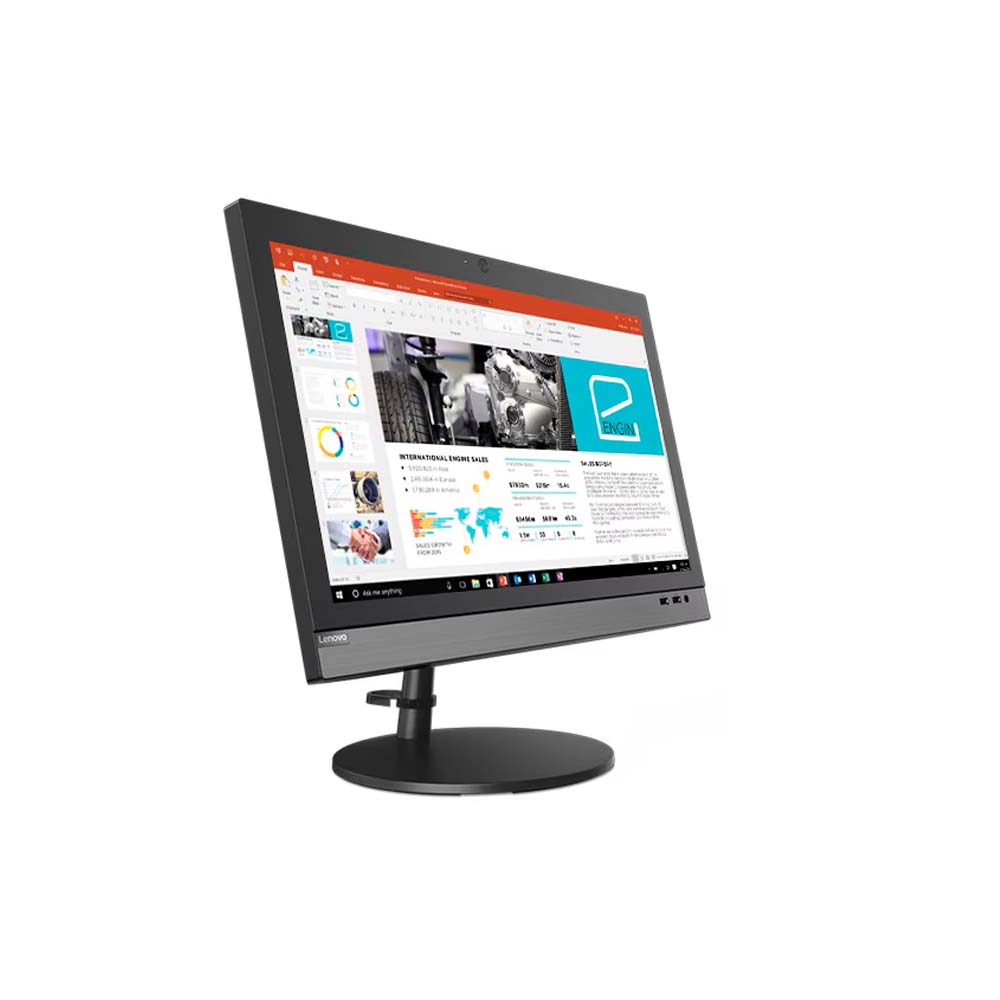 (Reacondicionado)All-in-One Lenovo V330 i3 8100  8 GB RAM 256 SSD +  500GB HD 19.5'' Win 10 Pro