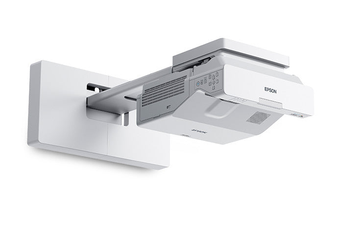 Proyector Epson Láser Interactivo BrightLink EB-725Wi WXGA 3LCD, Ultracorto, 4.000 Lúmenes, HDMI+VGA+D-sub, Wi-Fi, Incluye Soporte
