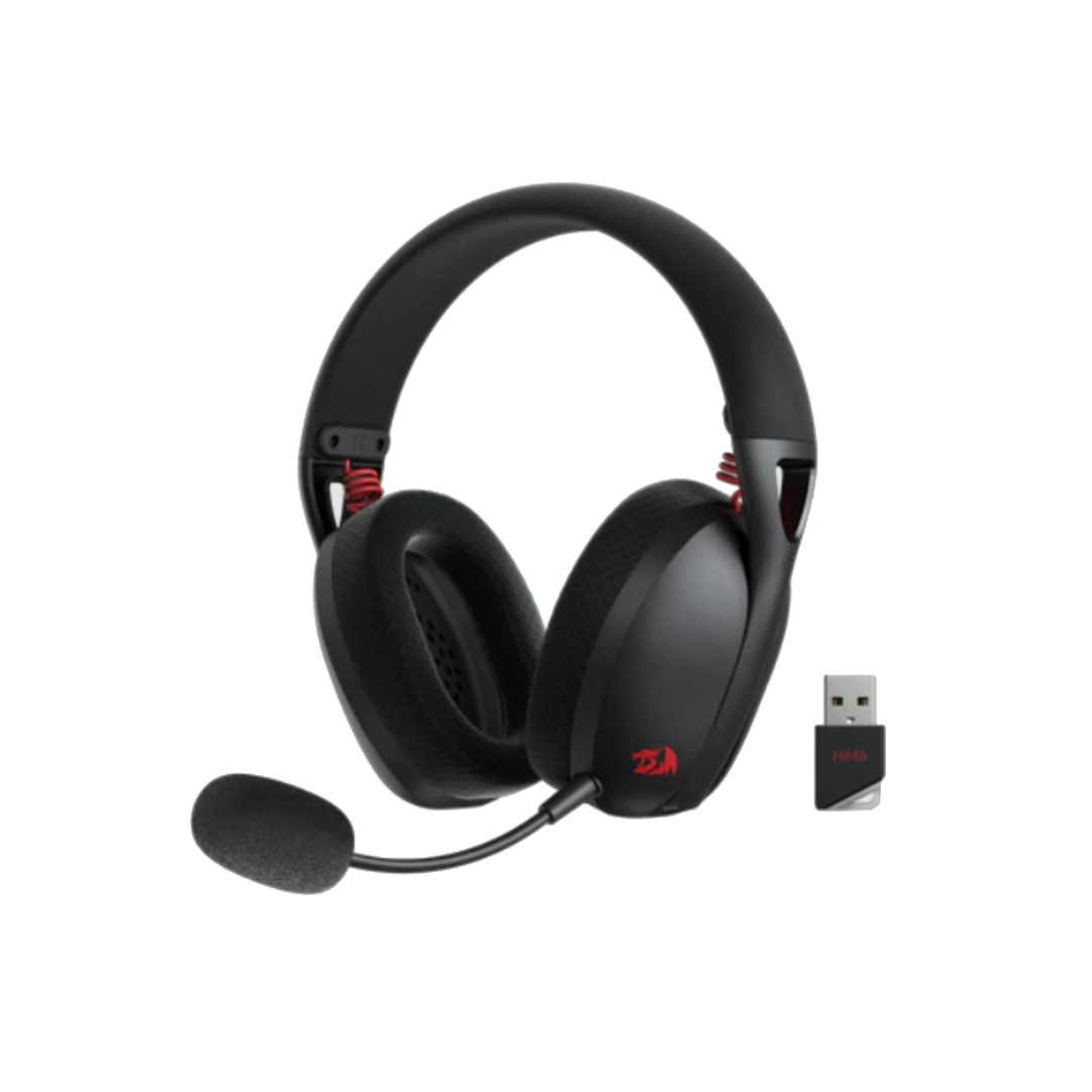 Audífonos Gamer Inalámbrico Redragon Ire Pro H848, Bluetooth, USB, Color Negro