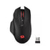 Mouse Gamer Inalámbrico Redragon M656 Gainer, 4000 DPI, Wireless 2.4GHz, Negro