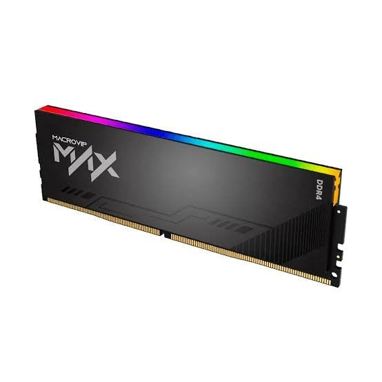 Memoria RAM Gamer MacroVIP, DDR4 8GB 3200MHz, RGB DIMM