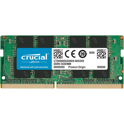 Memoria RAM para Notebook Crucial DDR4 16GB 3200MHz, CL22, SO-DIMM, 1.2V
